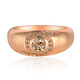 Gouden ring met een VS1 Argyle-Rose de France-Diamant (Annette)