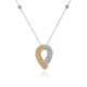 Gouden halsketting met gele S12 diamanten (CIRARI)