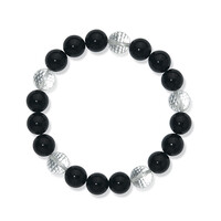 Armband met zwarte onyxen