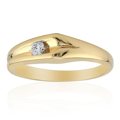 Gouden ring met een Diamant SI1 (G) (Annette)