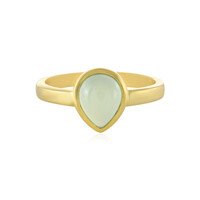 Zilveren ring met een Aqua Chalcedoon