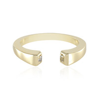 Gouden ring met witte saffieren (Adela Gold)