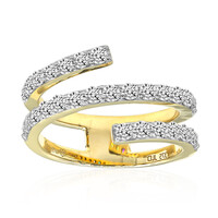 Gouden ring met Diamanten SI1 (G)