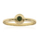 Gouden ring met een groene VS1 diamant (Annette)