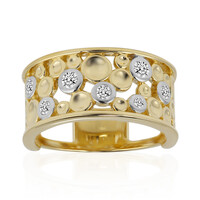 Gouden ring met Diamanten SI1 (G)