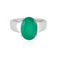 Zilveren ring met een Groene onyx