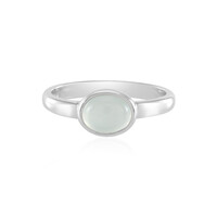 Zilveren ring met een Aqua Chalcedoon