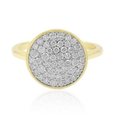 Gouden ring met Diamanten SI1 (G)