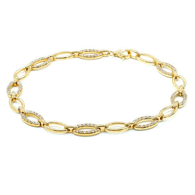 Gouden armband met I1 (H) Diamanten (CIRARI)