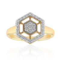 Gouden ring met IF Diamanten (D)