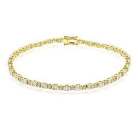 Gouden armband met I1 (H) Diamanten (CIRARI)