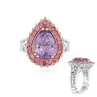 Zilveren ring met een lavendel amethist (Dallas Prince Designs)