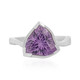 Zilveren ring met een amethist (MONOSONO COLLECTION)