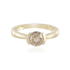 Gouden ring met een I2 Champagne Diamant