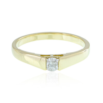 Gouden ring met een I4 (J) Diamant