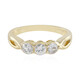 Gouden ring met witte saffieren (Adela Gold)