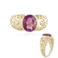 Gouden ring met een Roze Fluoriet (Ornaments by de Melo)