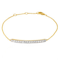 Gouden armband met I1 (H) Diamanten (CIRARI)