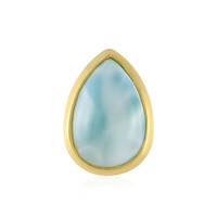 Zilveren hanger met een larimar