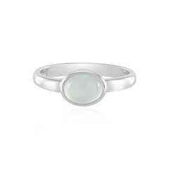 Zilveren ring met een Aqua Chalcedoon