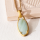 Zilveren hanger met een Pacific Chalcedoon