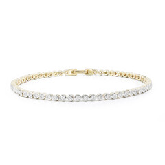 Gouden armband met Diamanten SI1 (G)