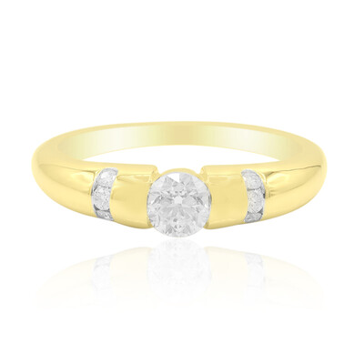 Gouden ring met een Diamant SI1 (G) (Annette)