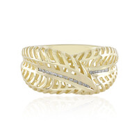 Gouden ring met een I2 (I) Diamant (Ornaments by de Melo)