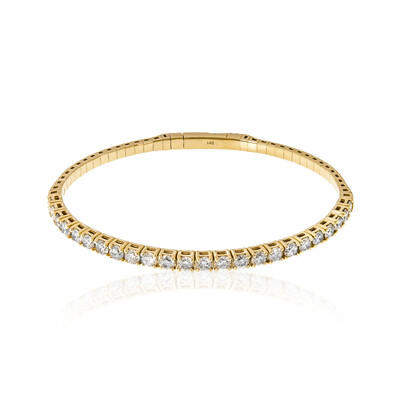 Gouden armband met I1 (H) Diamanten (CIRARI)