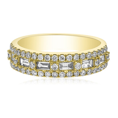 Gouden ring met Diamanten SI2 (G) (CIRARI)