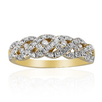 Gouden ring met I1 (H) Diamanten (CIRARI)