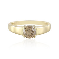 Gouden ring met een I2 Champagne Diamant (de Melo)