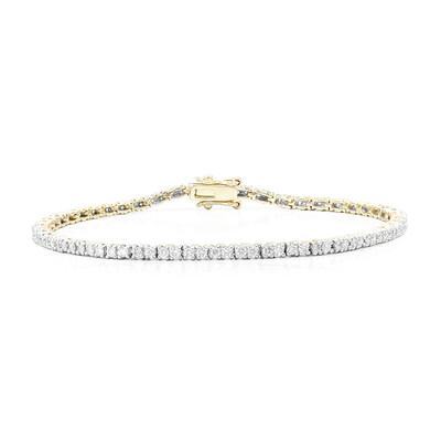 Gouden armband met Diamanten SI1 (G) (Annette)