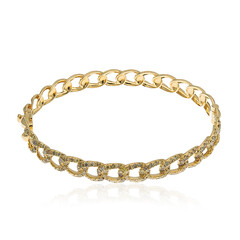 Gouden armband met SI2 Fancy Diamanten (CIRARI)