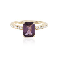 Gouden ring met een Lavendel Luc Yen spinel (AMAYANI)