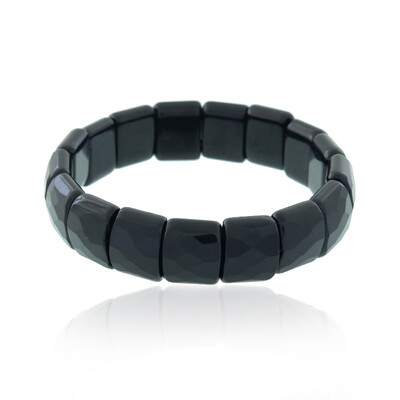 Armband met obsidiaanstenen