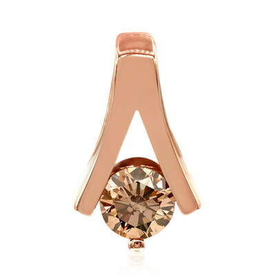 Gouden hanger met een VS1 Argyle-Rose de France-Diamant (Annette)