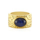 Zilveren ring met een blauwe ster saffier (MONOSONO COLLECTION)