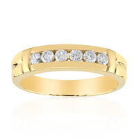 Gouden ring met Diamanten SI1 (G)