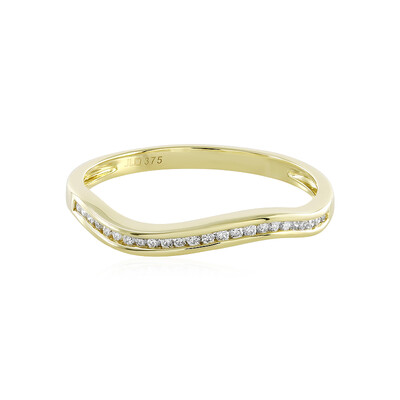 Gouden ring met Loepzuivere (F) Diamanten (LUCENT DIAMONDS)