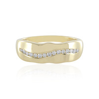 Gouden ring met Loepzuivere (F) Diamanten (LUCENT DIAMONDS)