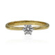 Gouden ring met een IF Diamant (D) (Annette)