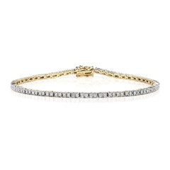 Gouden armband met Diamanten SI1 (G)