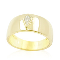 Gouden ring met een VS1-Diamant (G) (de Melo)