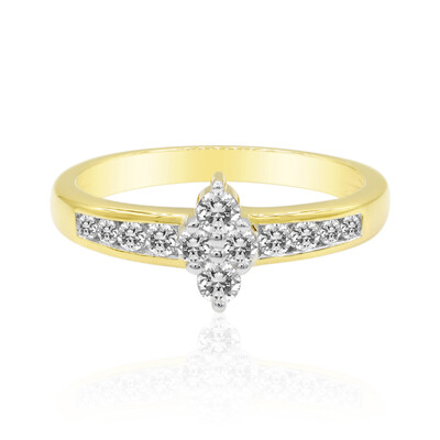 Gouden ring met IF Diamanten (D) (Annette)