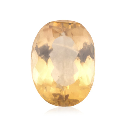 Edelsteen met een gouden beril 6,31 ct