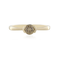 Gouden ring met een I2 Champagne Diamant