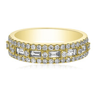 Gouden ring met Diamanten SI2 (G) (CIRARI)