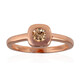 Gouden ring met een VS1 Argyle-Rose de France-Diamant (Annette)