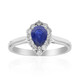 Gouden ring met een Blauwe Ceylon saffier